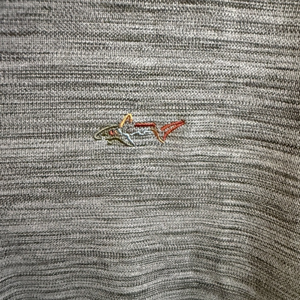Greg Norman Collection Men's Gray Polo Shirt - Picture 3 of 4
